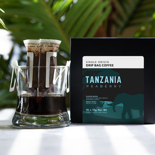 Drip Bag Coffee - Tanzania Peaberry